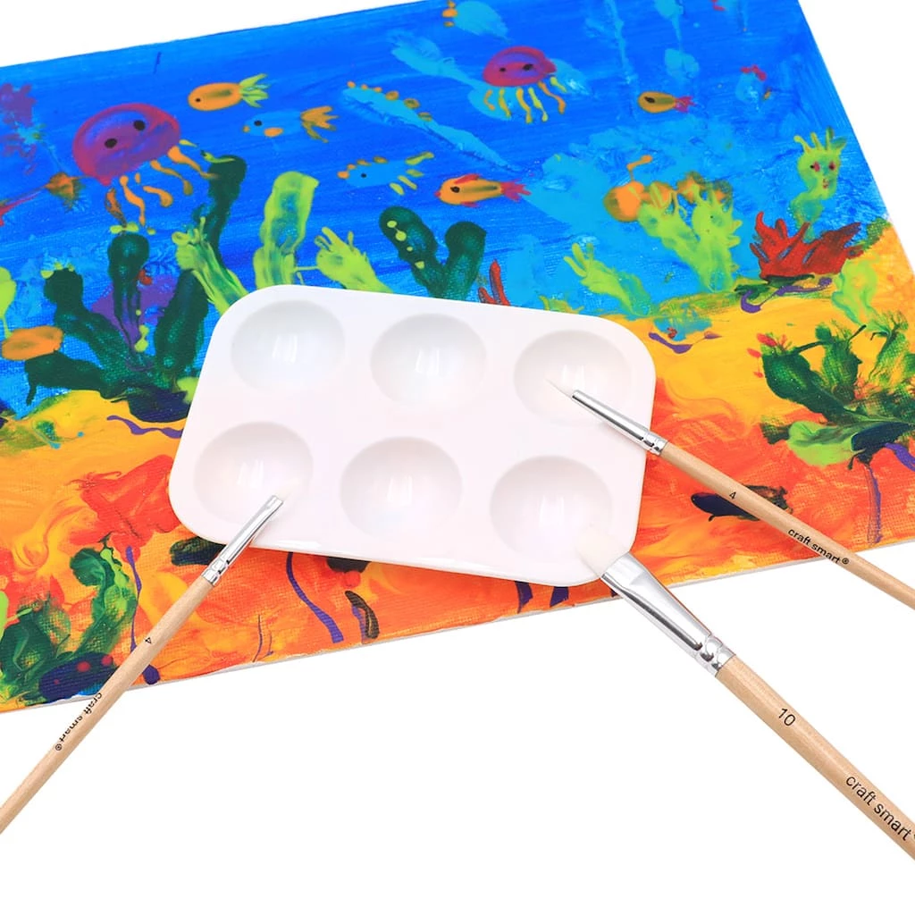 Discount π 6 Pack: Complete Acrylic Paint Set with Storage by Craft Smart® π - Image 2