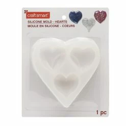 Budget 🌟 6 Pack: Hearts Silicone Mold by Craft Smart® 🔥