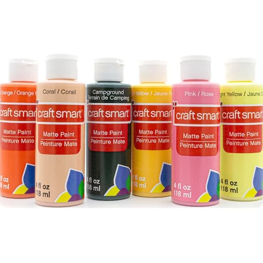 Cheapest ❤️ 12 Pack: Matte Acrylic Paint by Craft Smart®, 4oz. ⌛ - Image 2