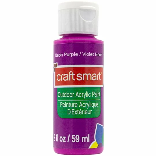 Outlet ⌛ 12 Pack: Neon Outdoor Acrylic Paint by Craft Smart®, 2oz. ⌛ - Image 4