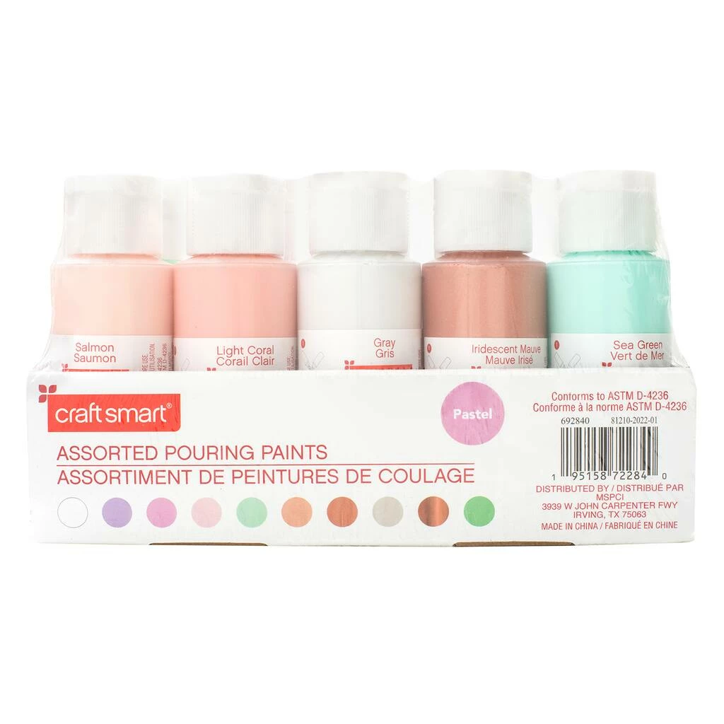 Brand new 🔥 Pastel Pouring Paint Set by Craft Smart® ❤️ - Image 3