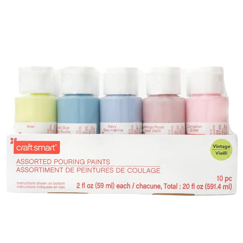 Cheapest βοΈ Vintage Pouring Paint Set by Craft Smart® π
