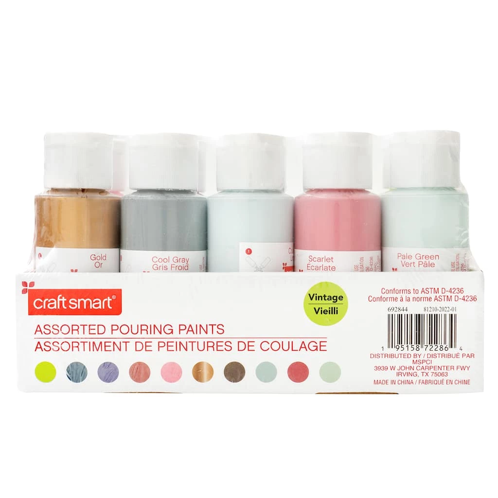 Cheapest βοΈ Vintage Pouring Paint Set by Craft Smart® π - Image 3