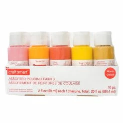 Cheapest 🔔 Warm Tone Pouring Paint Set by Craft Smart® 👏