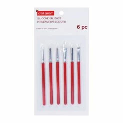 Wholesale 👏 6 Piece Silicone Brush Set by Craft Smart® 🛒