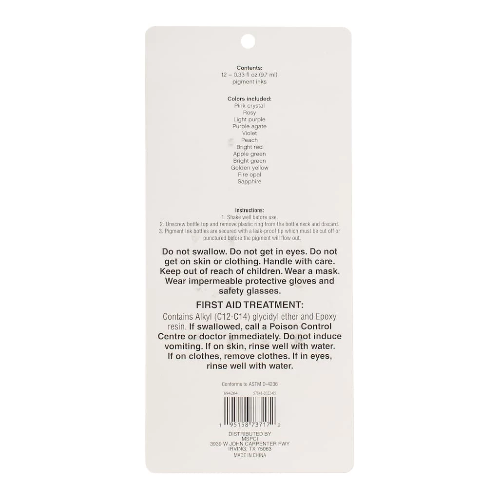 Brand new π Bright Resin Pigment Ink Set by Craft Smart® β¨ - Image 5