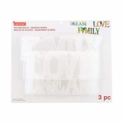 Flash Sale 😉 Assorted Words Silicone Mold Set by Craft Smart® 😉