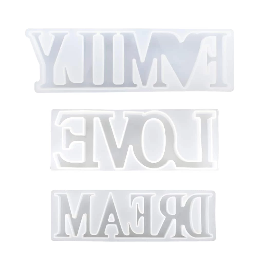 Flash Sale π Assorted Words Silicone Mold Set by Craft Smart® π - Image 3