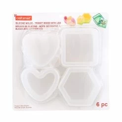 Hot Sale 💯 Trinket Box Silicone Mold Set by Craft Smart® 🔔