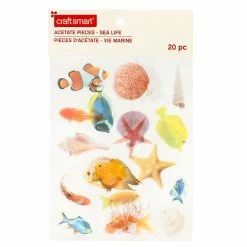 Best Sale ❤️ 12 Packs: 20 ct. (240 total) Sea Life Acetate Pieces by Craft Smart® ✨