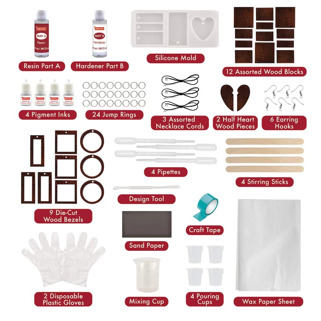 Best reviews of 🤩 Wood & Resin Jewelry Kit by Craft Smart® ✔️ - Image 3