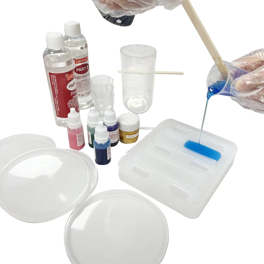 Buy β Resin Coasters & Stand Kit by Craft Smart® 𧨠- Image 6