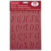 Cheap ✨ 12 Pack: 2" Brush Alphabet Stencils by Craft Smart® ⌛