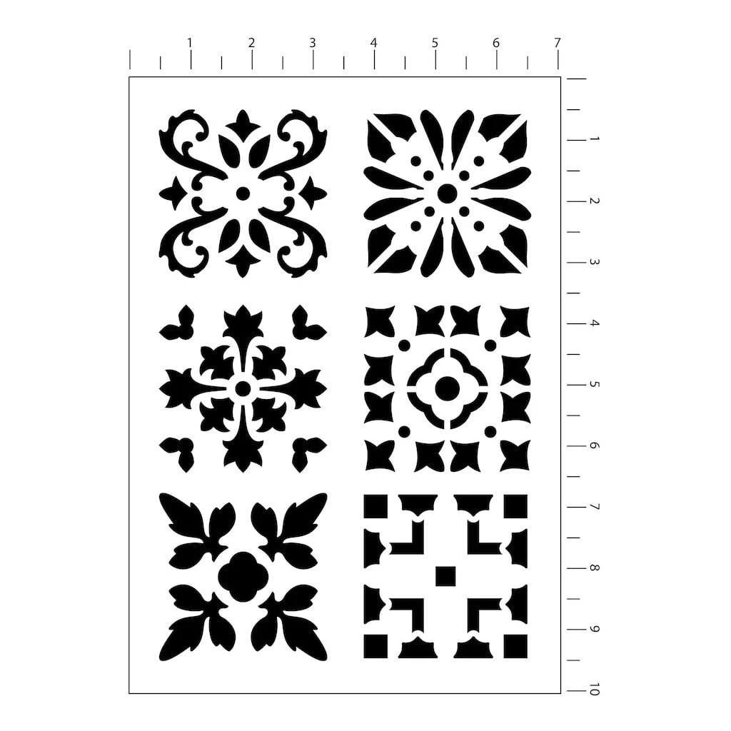 Best Pirce β¨ 12 Pack: Pattern Block Stencils, 7" x 10" by Craft Smart® π