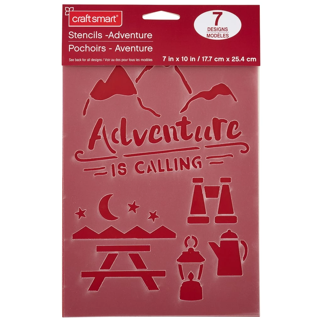 Best reviews of π 12 Pack: Adventure Stencils, 7" x 10" by Craft Smart® π₯ - Image 2