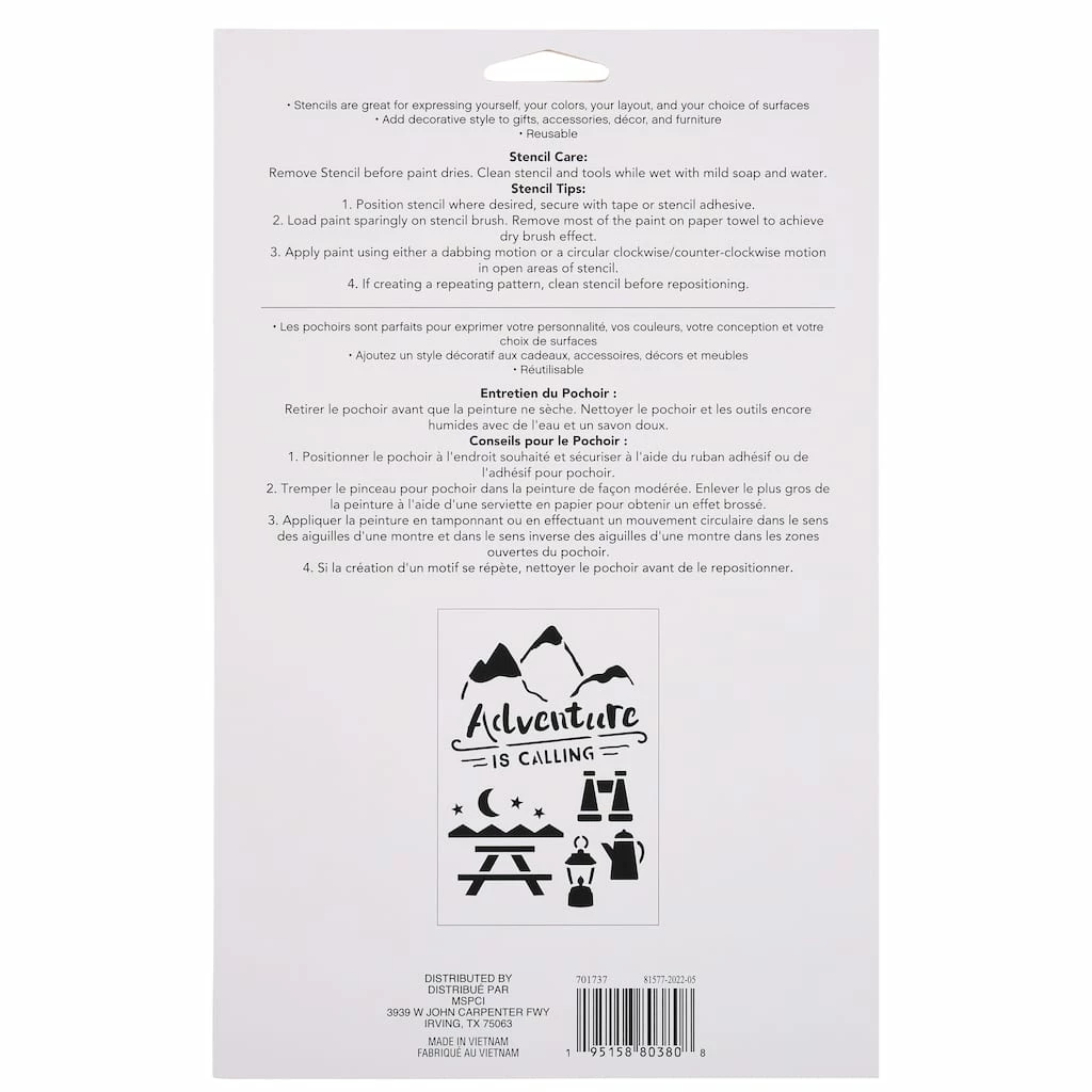 Best reviews of π 12 Pack: Adventure Stencils, 7" x 10" by Craft Smart® π₯ - Image 3