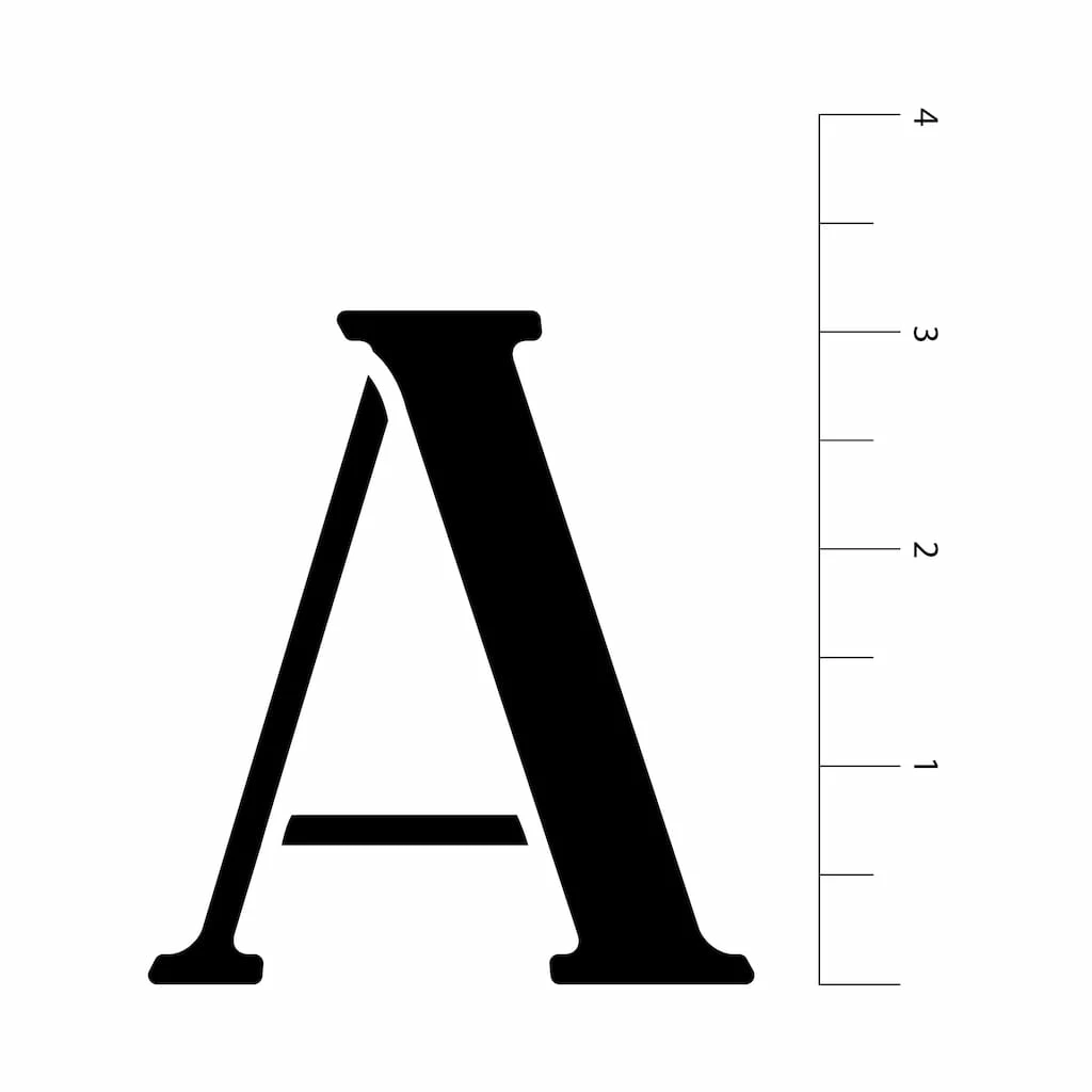 Best reviews of ⭐ 3" Tuxedo Alphabet Font Stencils by Craft Smart® 🛒 - Image 3