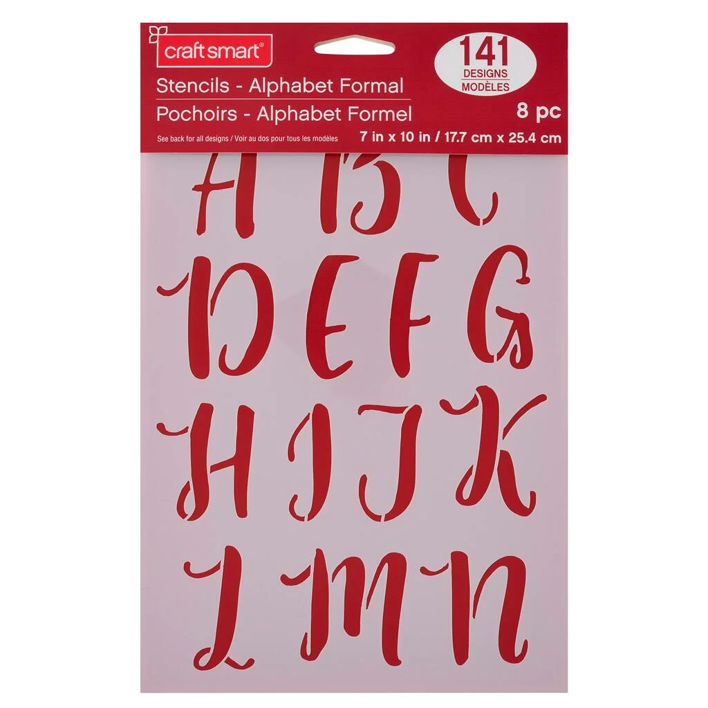 Flash Sale ✨ 2" Formal Alphabet Stencils by Craft Smart® 🎉 - Image 2