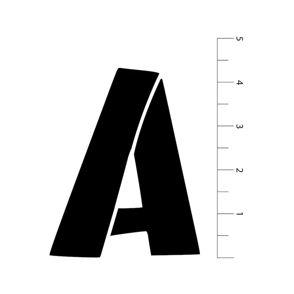 Cheapest π― 6 Pack: 4" Modern Alphabet Stencils by Craft Smart® β¨ - Image 3