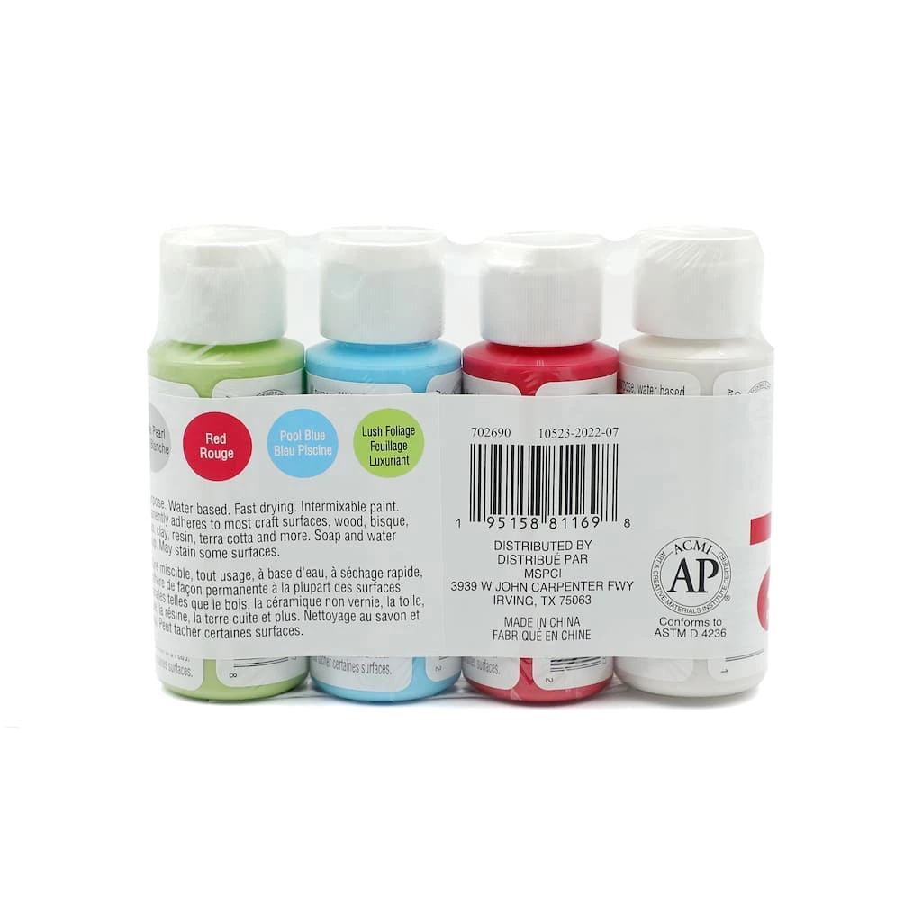 Wholesale π₯° Journey to the North Pole Matte Acrylic Paint Set by Craft Smart™ β - Image 4