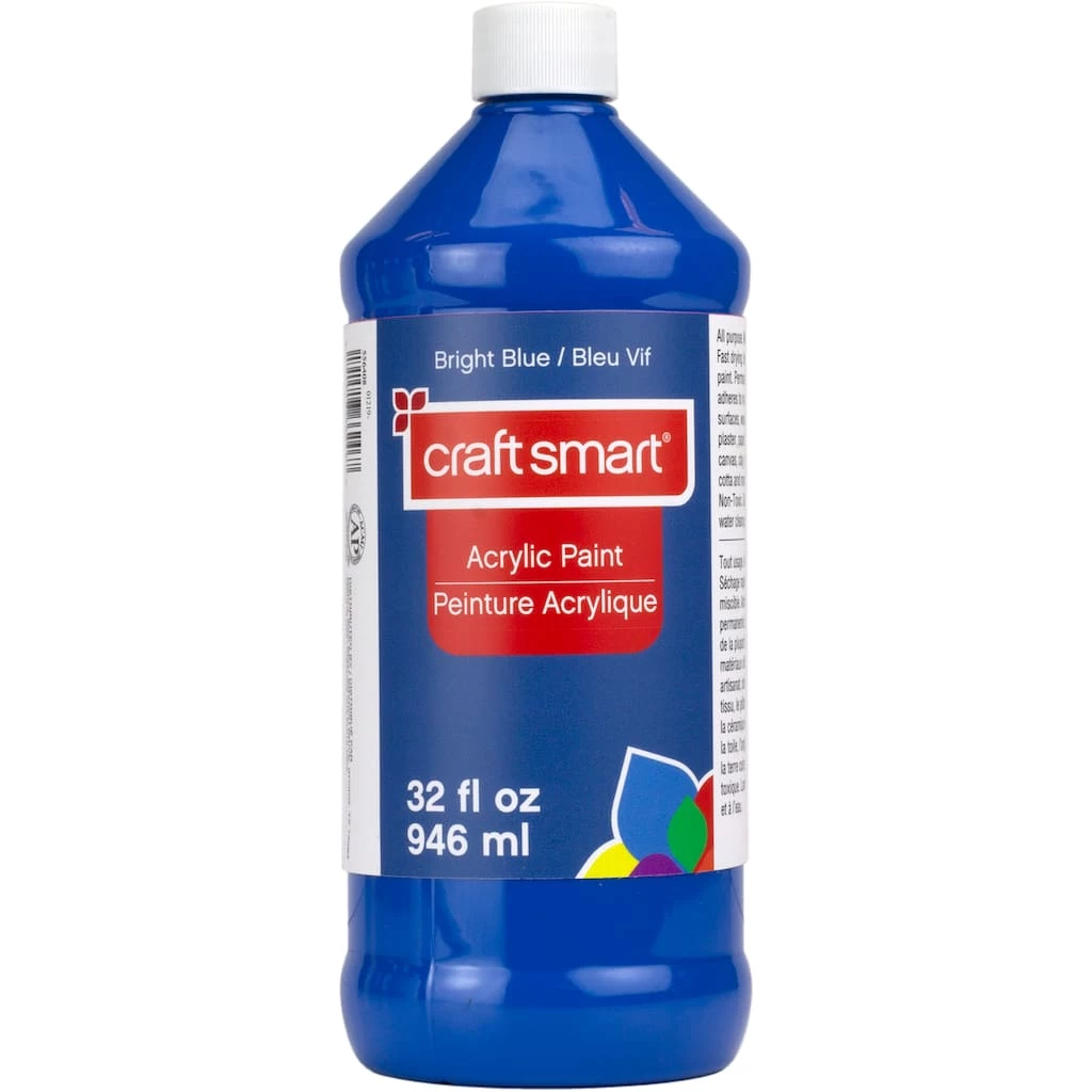 Brand new 𧨠12 Pack: Acrylic Paint by Craft Smart®, 32oz. π
