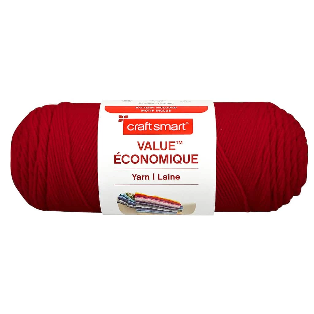 Hot Sale 🤩 12 Pack: Value™ Solid Yarn by Craft Smart® 🛒