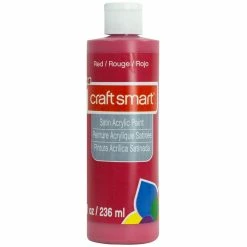 Budget ❤️ 8 Pack: Satin Acrylic Paint by Craft Smart®, 8oz. 🔥
