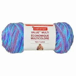 Cheap ⭐ 12 Pack: Value™ Multi Yarn by Craft Smart® ⭐