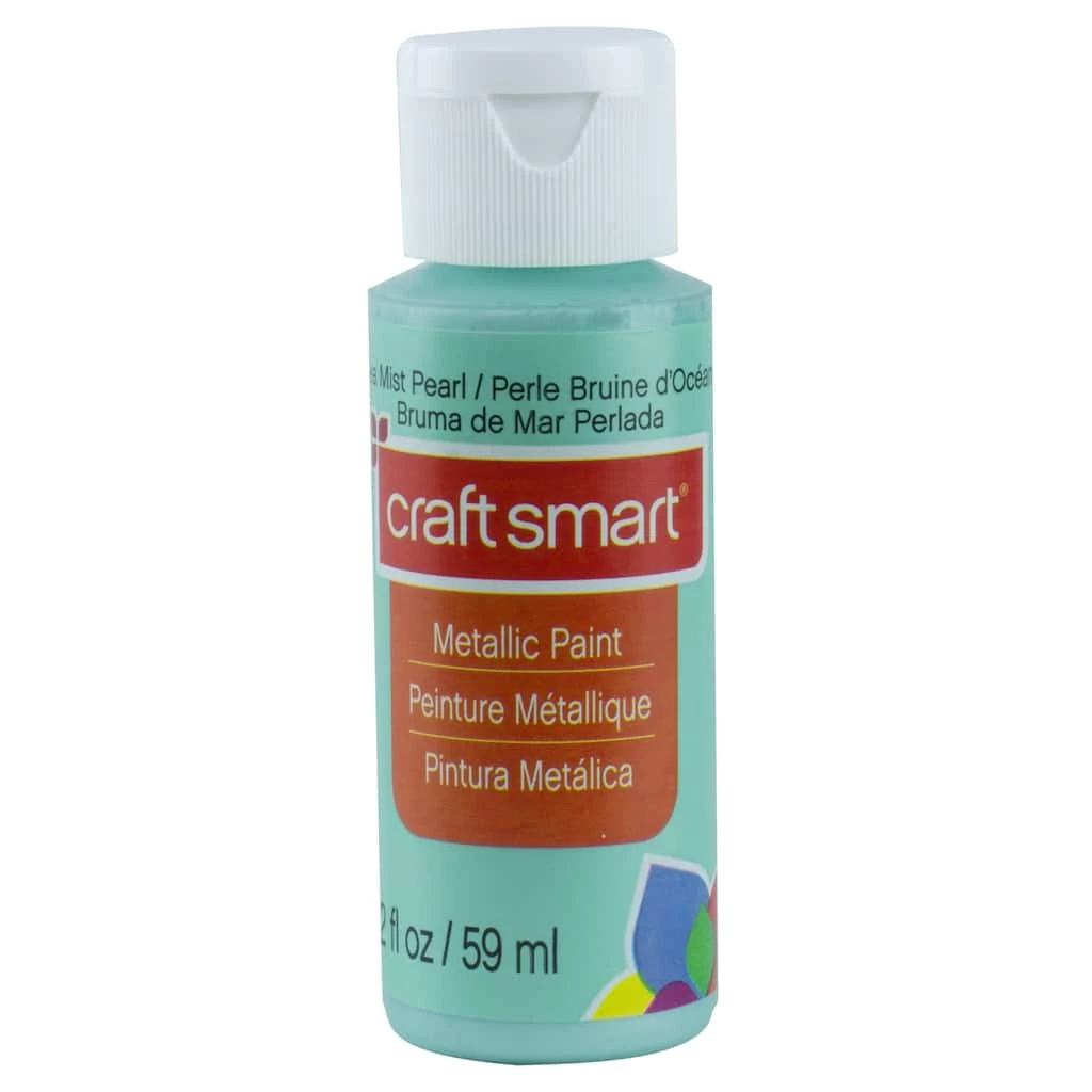 Hot Sale ✨ 12 Pack: Metallic Paint by Craft Smart®, 2oz. 🤩