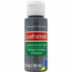 Budget 😍 12 Pack: Metallic Outdoor Acrylic Paint by Craft Smart®, 2oz. 👏