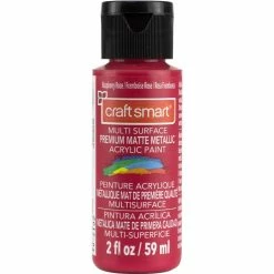 Promo ✔️ 12 Pack: Premium Matte Metallic Acrylic Paint by Craft Smart®, 2oz. 🎁