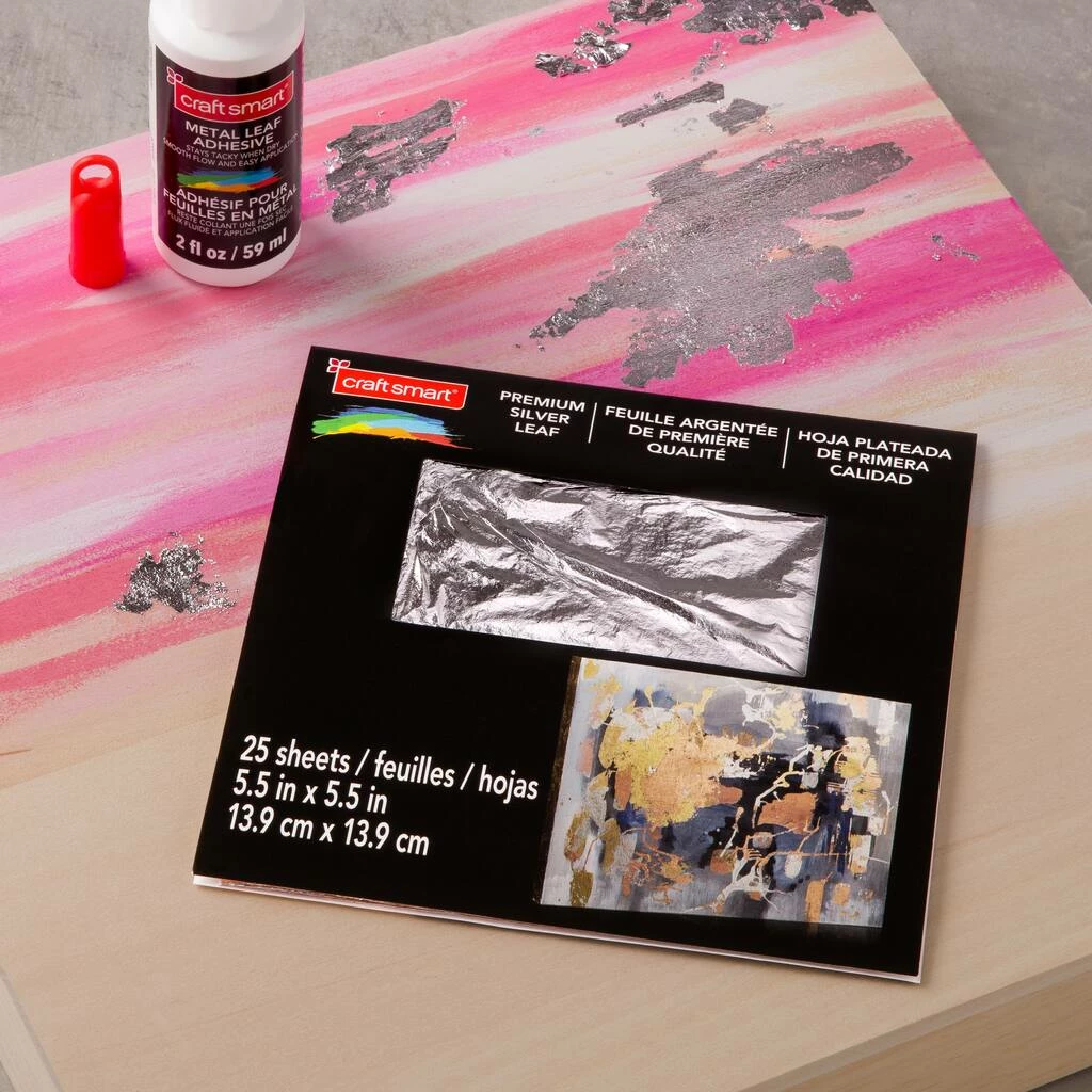 Top 10 ⌛ 6 Packs: 25 ct. (150 total) Premium Silver Leaf Sheets by Craft Smart® 💯 - Image 7