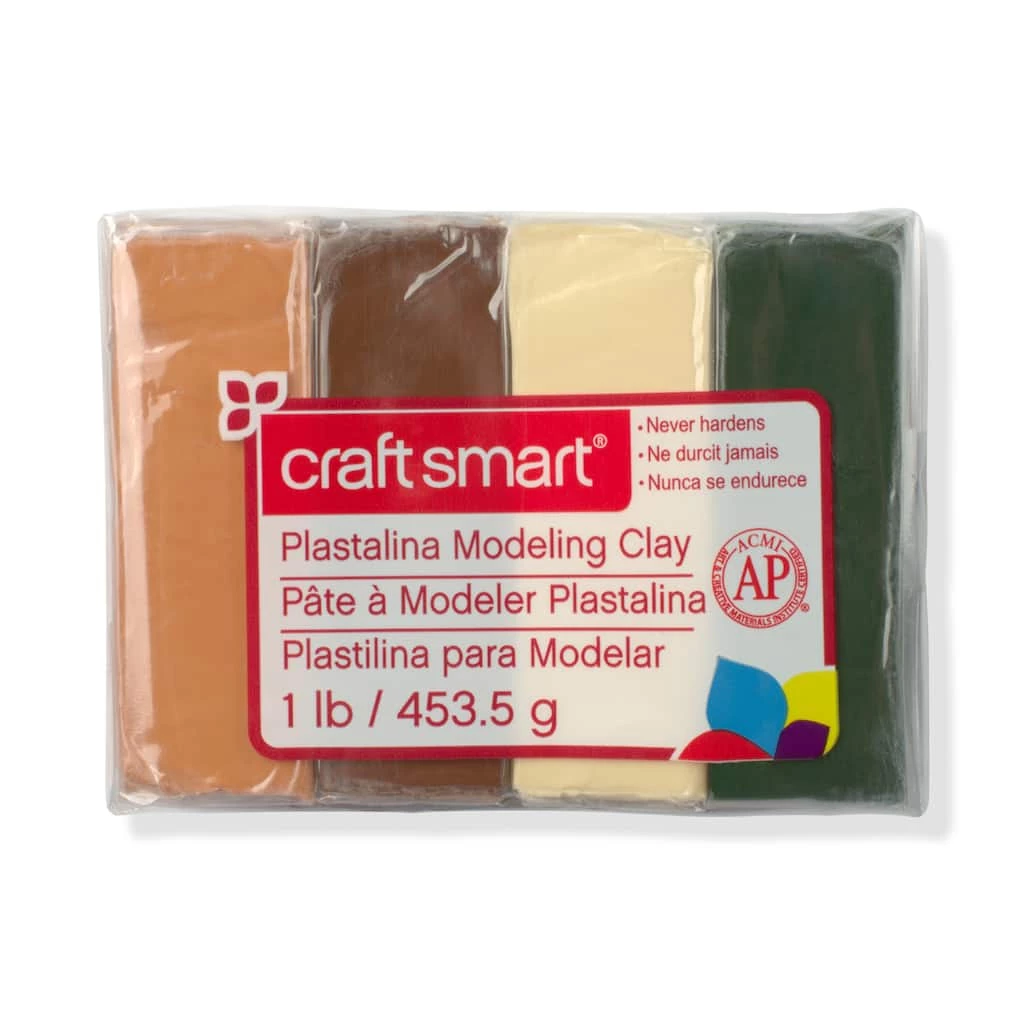Brand new 👍 12 Pack: Plastalina Modeling Clay by Craft Smart®, Earth Colors ❤️ - Image 3