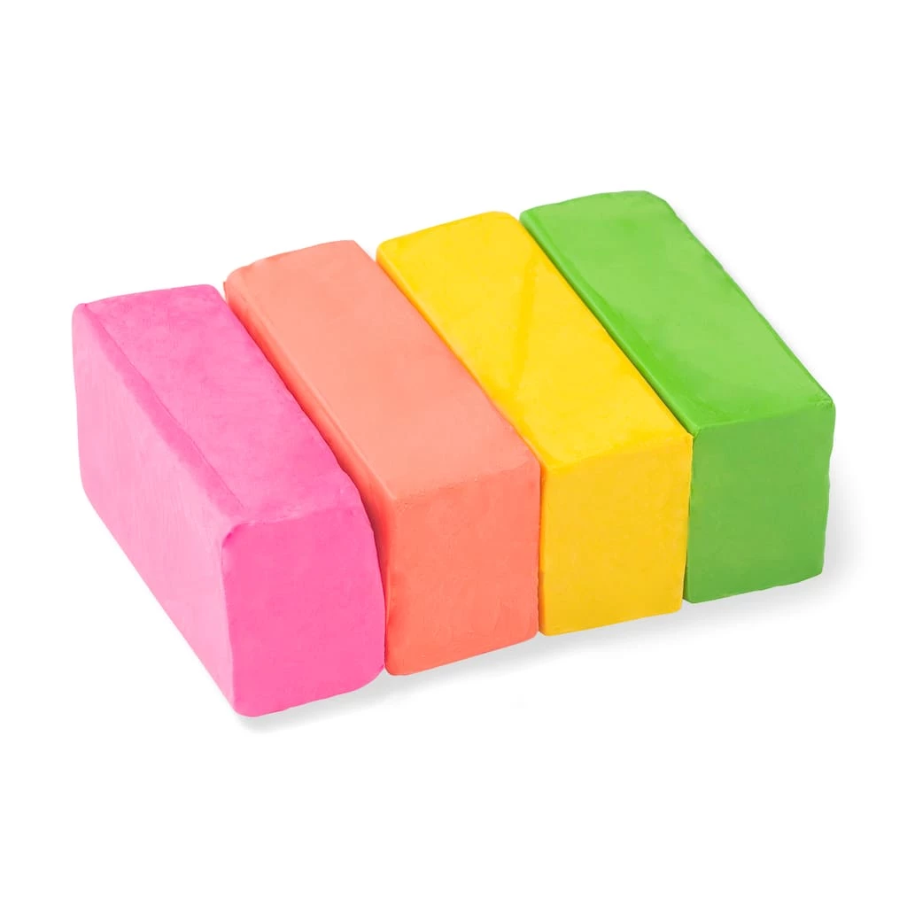 Cheapest ⌛ 12 Pack: Plastalina Modeling Clay by Craft Smart®, Neon Colors ⭐