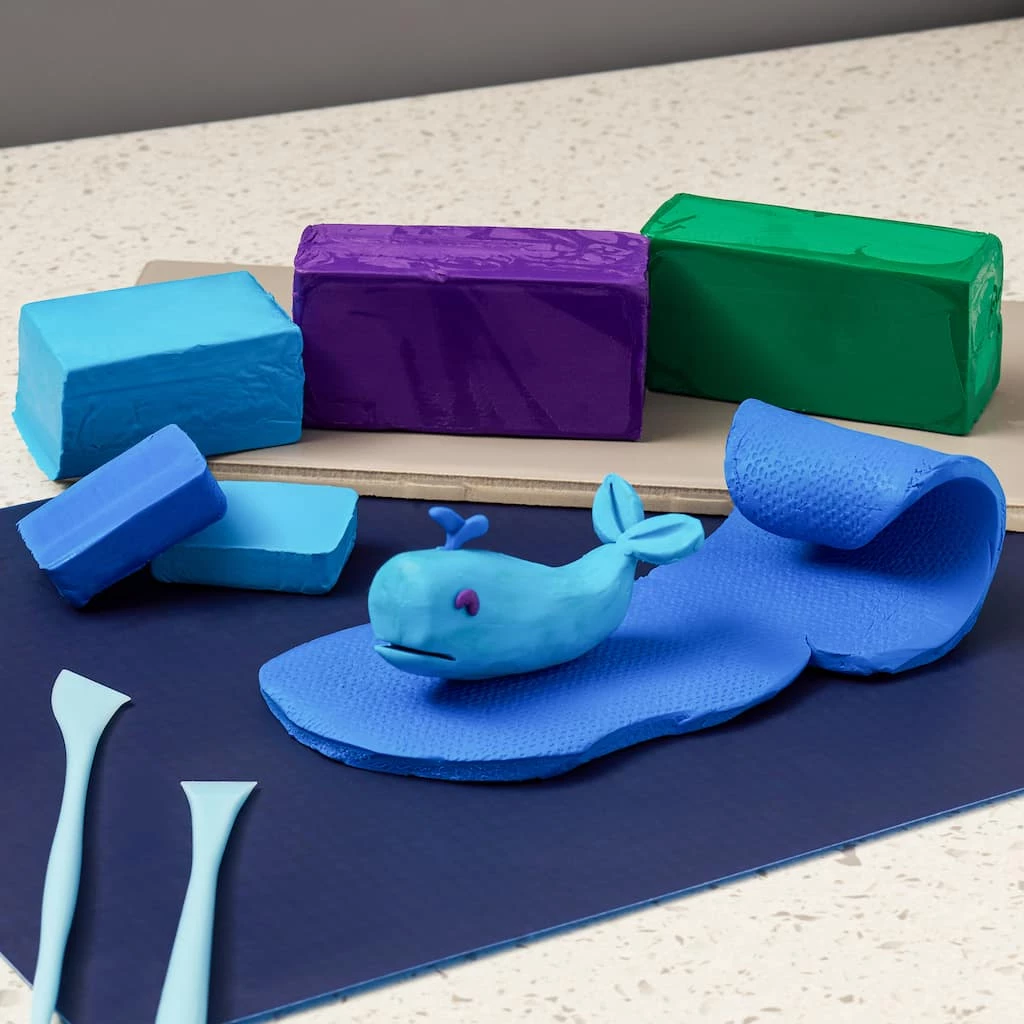 Best Sale ✔️ 12 Pack: Plastalina Modeling Clay by Craft Smart®, Cool Colors 🧨 - Image 2