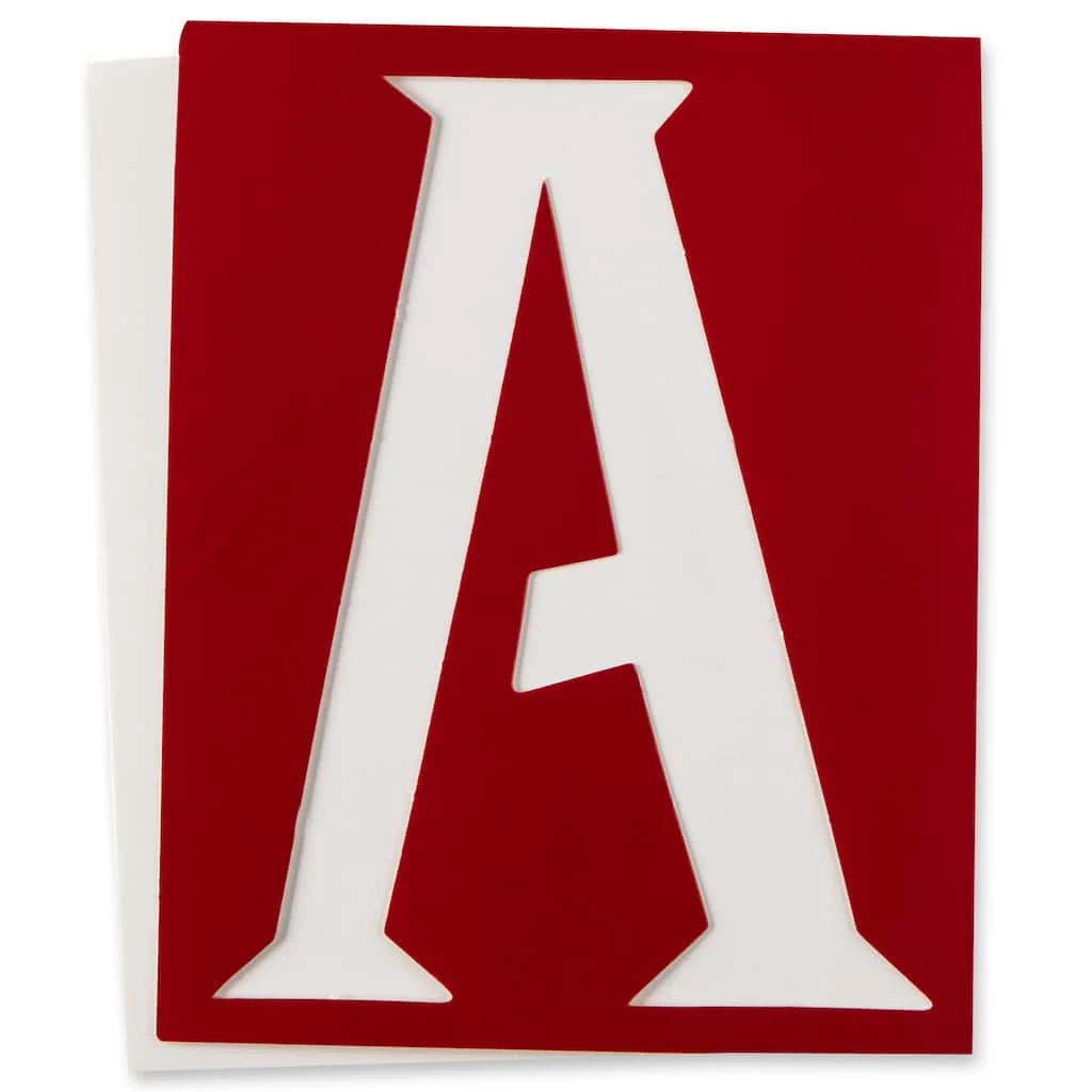 Discount π 6 Pack: 4" Genie Alphabet Paper Stencils by Craft Smart™ 𧨠- Image 2