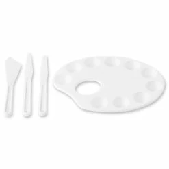 Best Sale 😀 12 Pack: Paint Palette with Painting Knives by Craft Smart® 😍