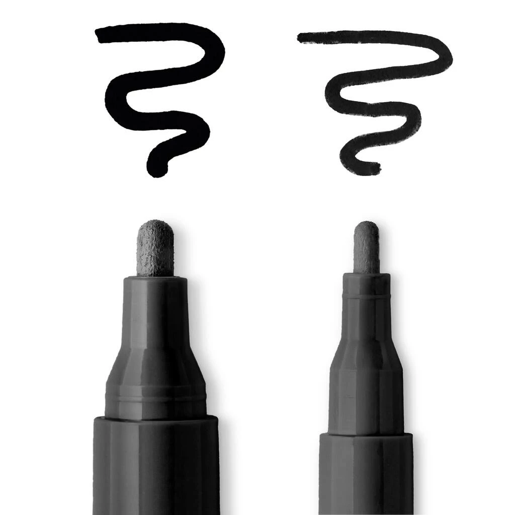 Top 10 π 12 Packs: 8 ct. (96 total) Black Tie Paint Pen Set by Craft Smart® π - Image 4