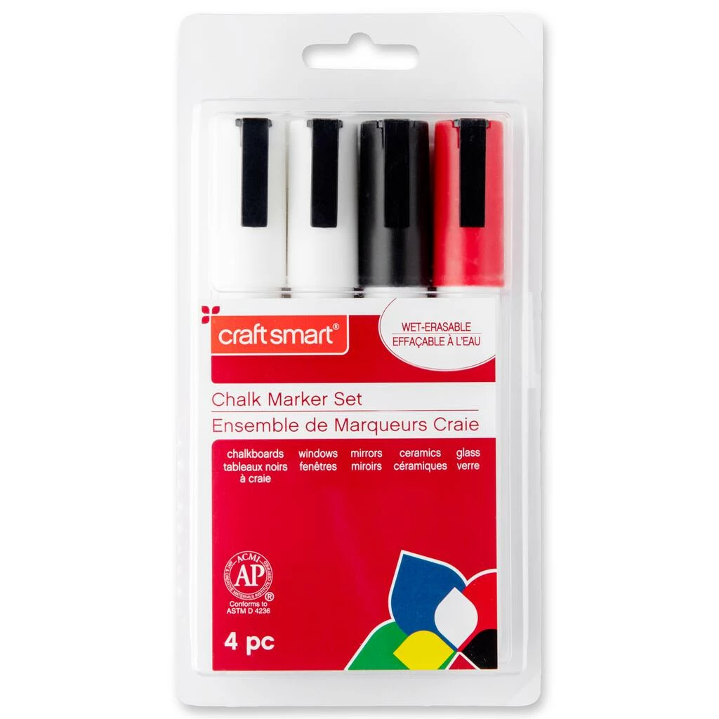 Best Pirce 💯 9 Packs: 4 ct. (36 total) Commercial Chalk Marker Set by Craft Smart® 🔥 - Image 3
