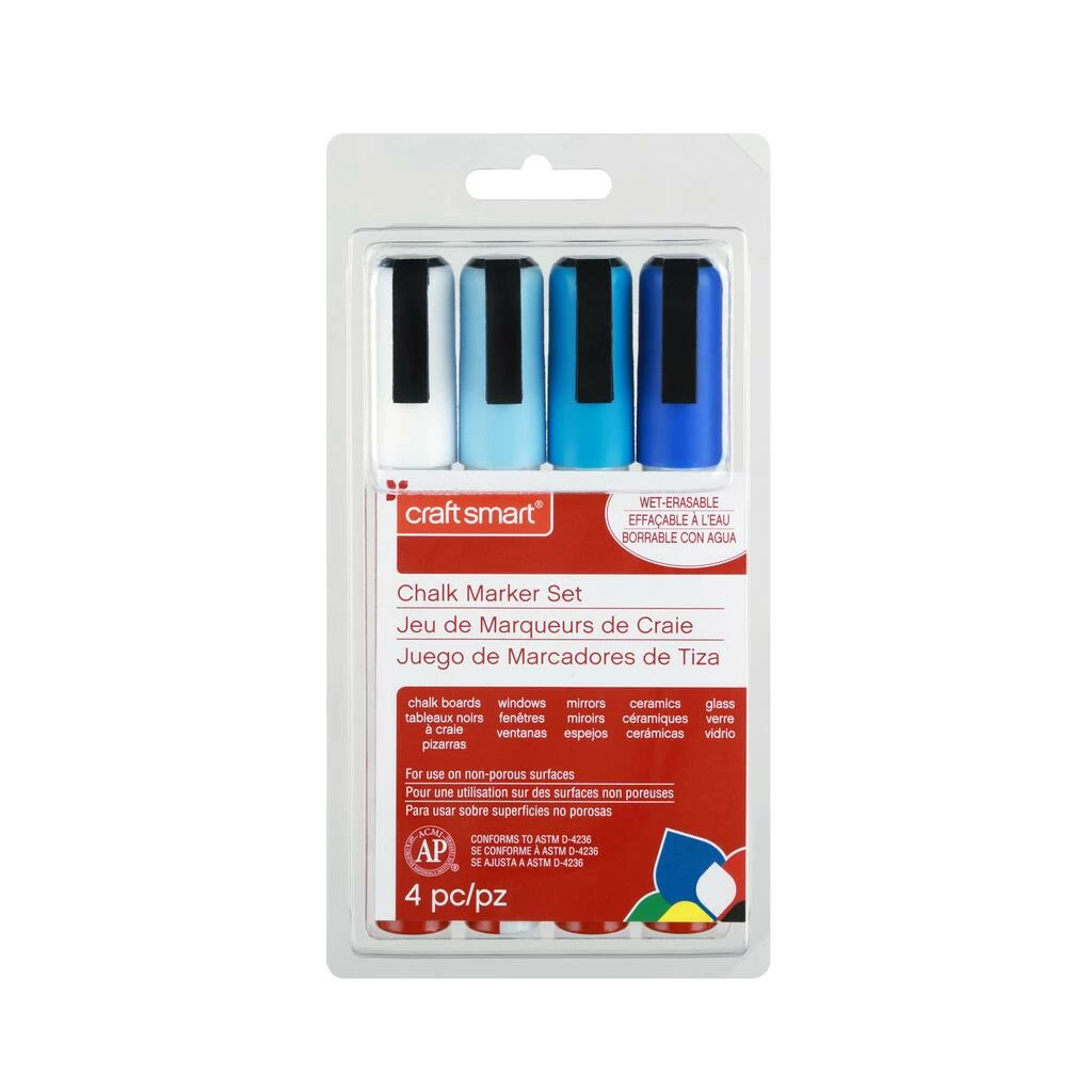 Best deal βοΈ 9 Pack: Denim Chalk Marker Set by Craft Smart® π - Image 3