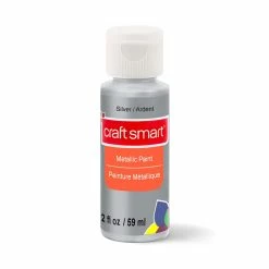 Coupon ✔️ 12 Pack: Silver Metallic Paint by Craft Smart®, 2oz. 🔥