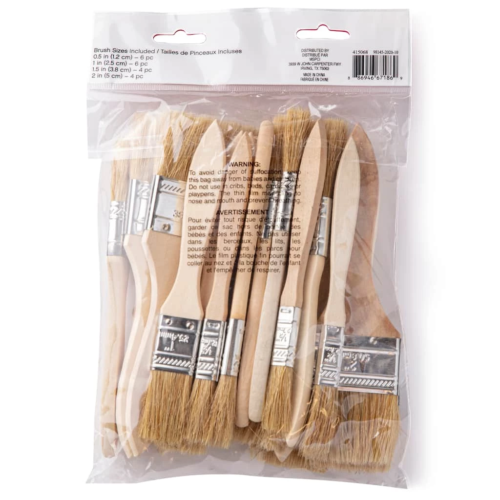 Cheapest ⌛ 6 Pack: Chip Brush Variety Set by Craft Smart® 👏 - Image 3