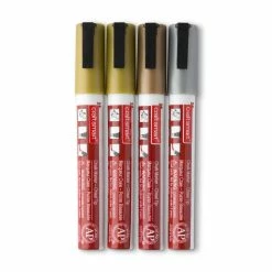Best deal 🔥 9 Packs: 4 ct. (36 total) Metallic Chalk Marker Set by Craft Smart® 🔥