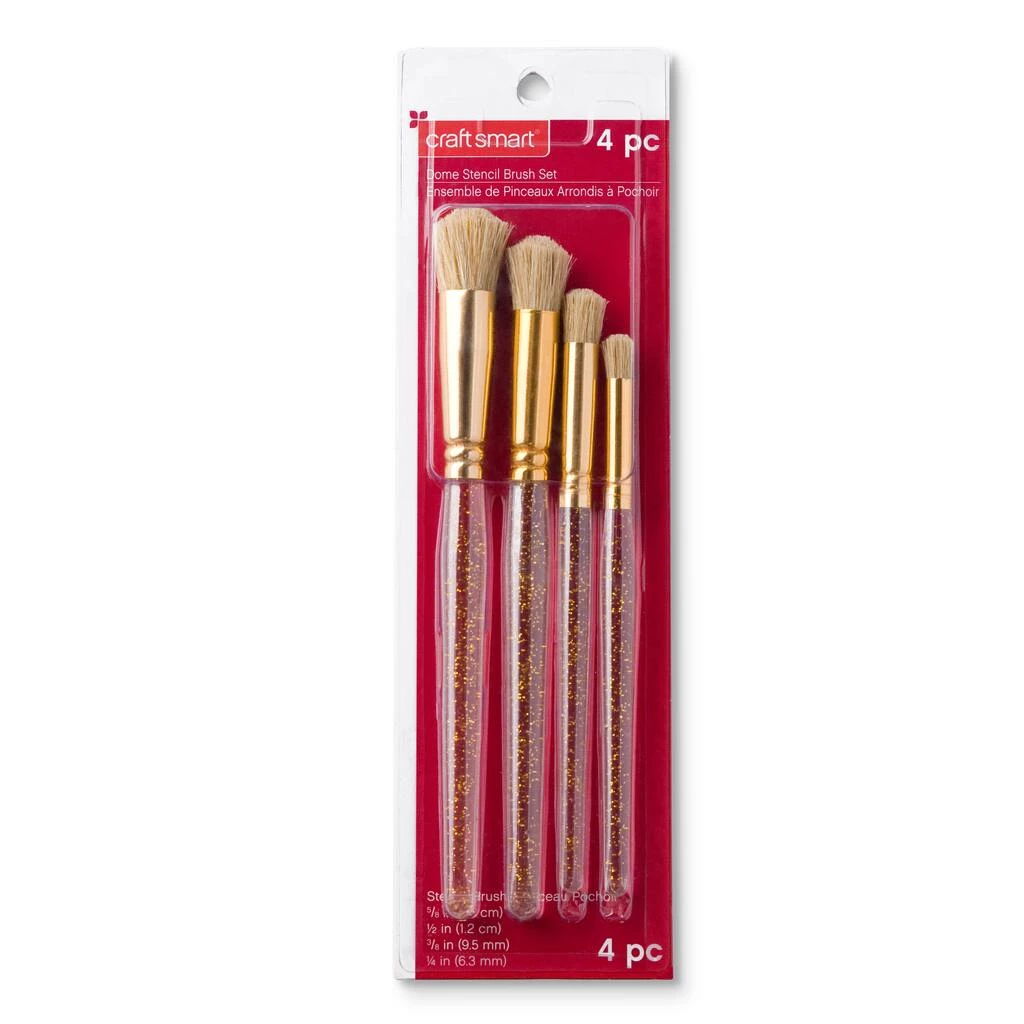 Outlet β¨ 12 Pack: Dome Stencil Brush Set by Craft Smart® π - Image 2
