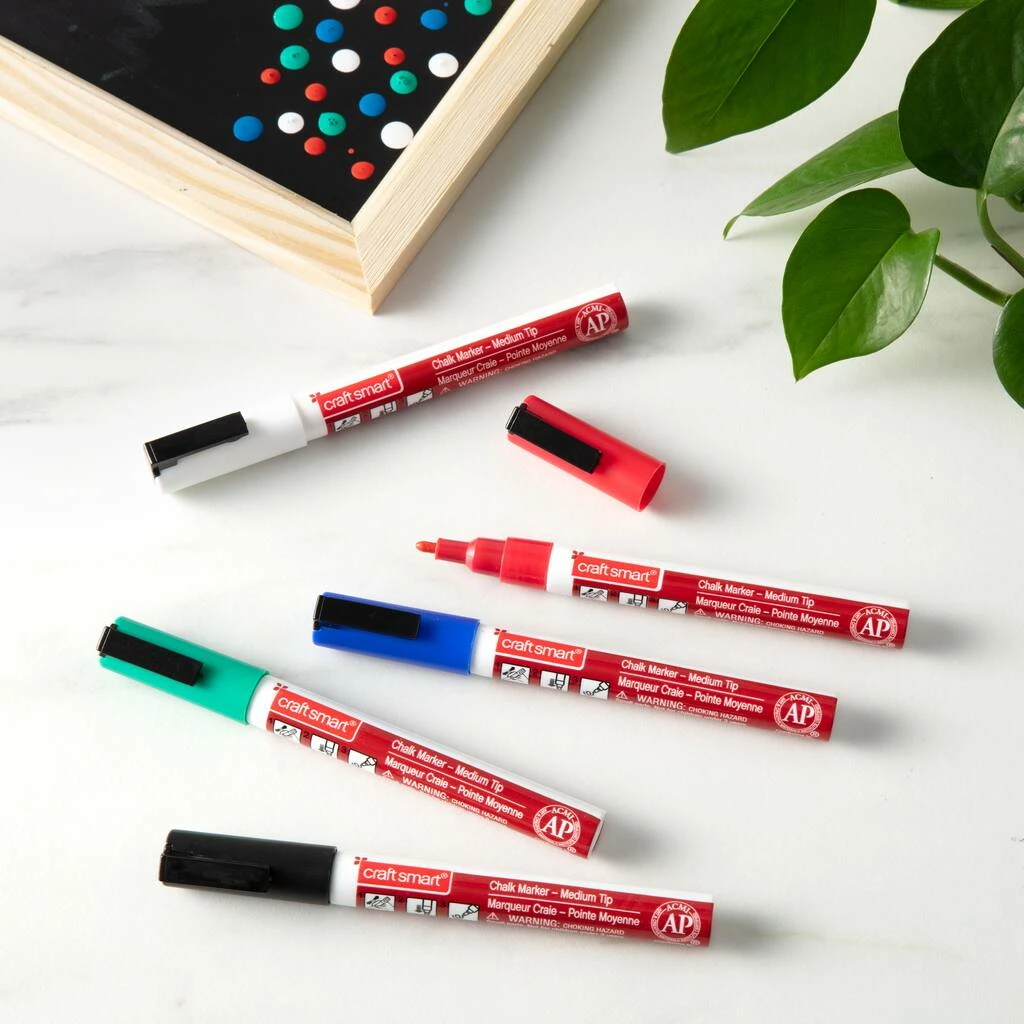 Best Pirce β 12 Packs: 5 ct. (60 total) Basic Fine-Point Chalk Marker Set by Craft Smart® π - Image 2