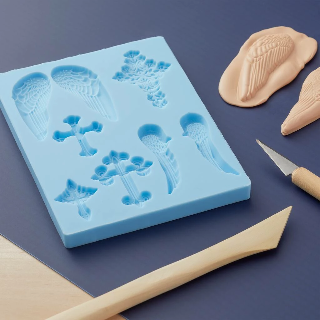 Wholesale π 12 Pack: Angels & Crosses Premium Push Mold by Craft Smart® π₯ - Image 2