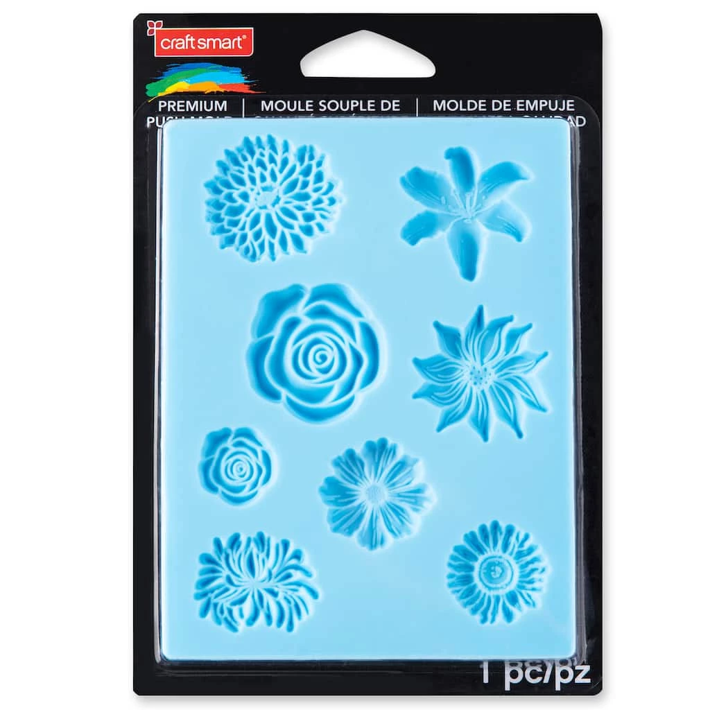 Best deal π― 12 Pack: Floral Premium Push Mold by Craft Smart® π