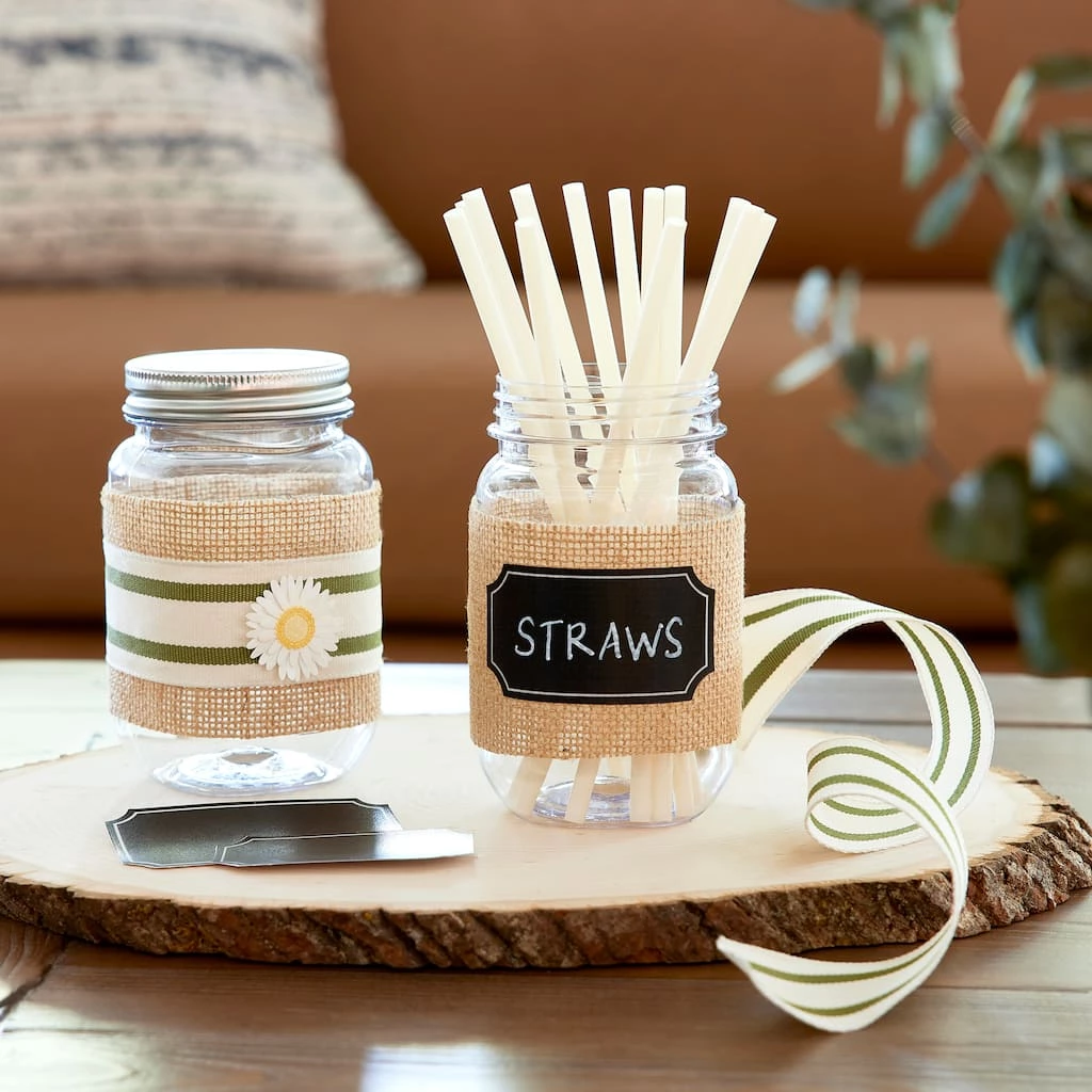 Buy β 9 Packs: 3 ct. (27 total) 16oz. Plastic Mason Jars by Craft Smart™ π - Image 2