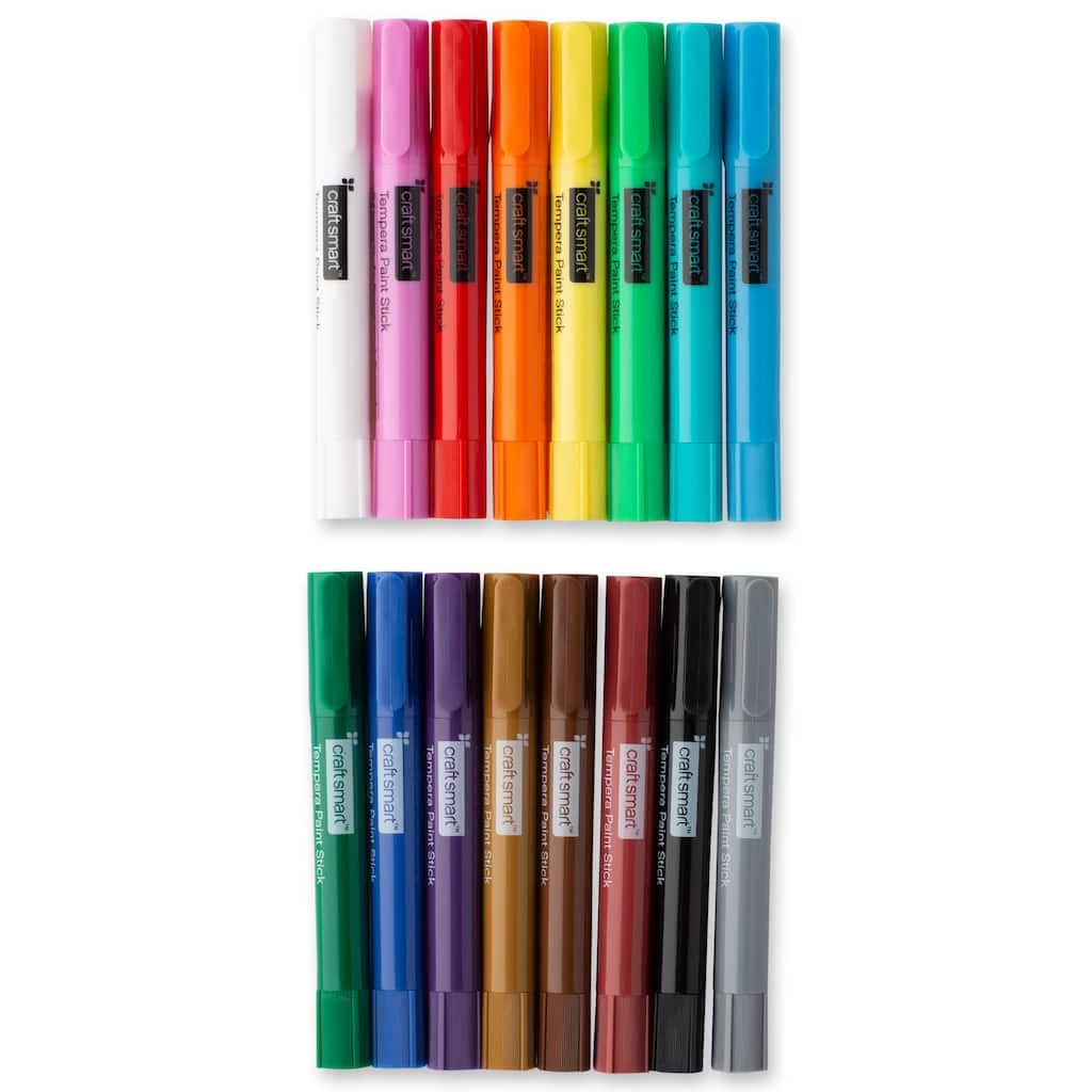 Best Sale π€© 8 Pack: Tempera Paint Sticks by Craft Smart™ π - Image 3