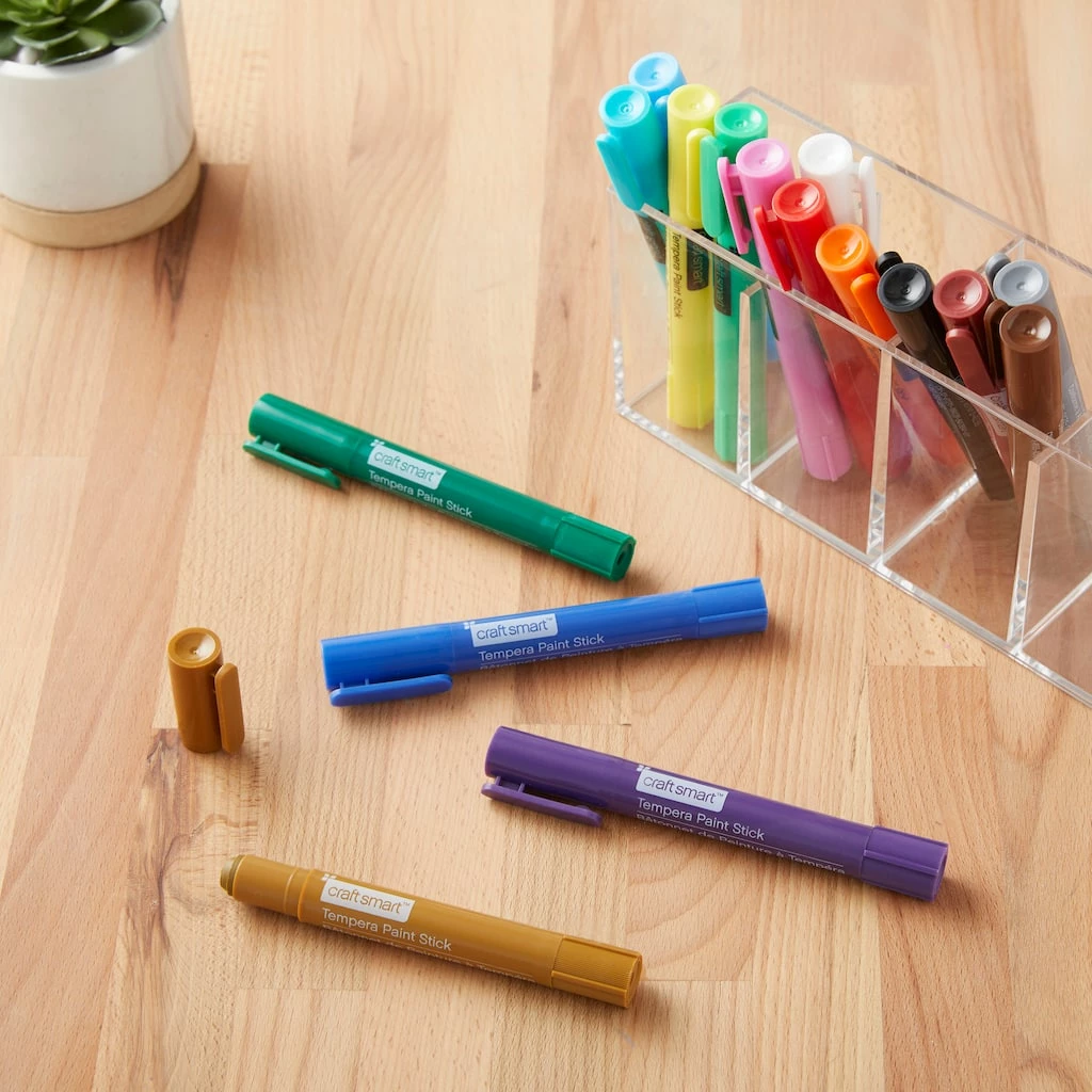 Best Sale π€© 8 Pack: Tempera Paint Sticks by Craft Smart™ π - Image 5